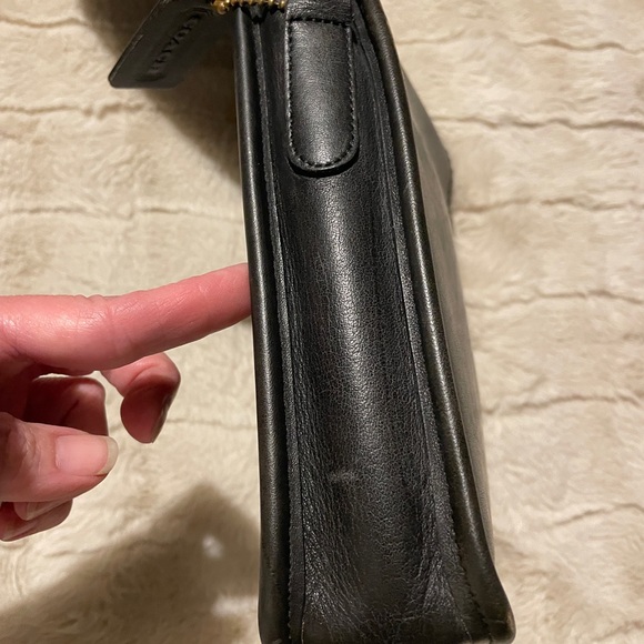 Coach Vintage Compact Pouch in Black - Picture 8 of 12